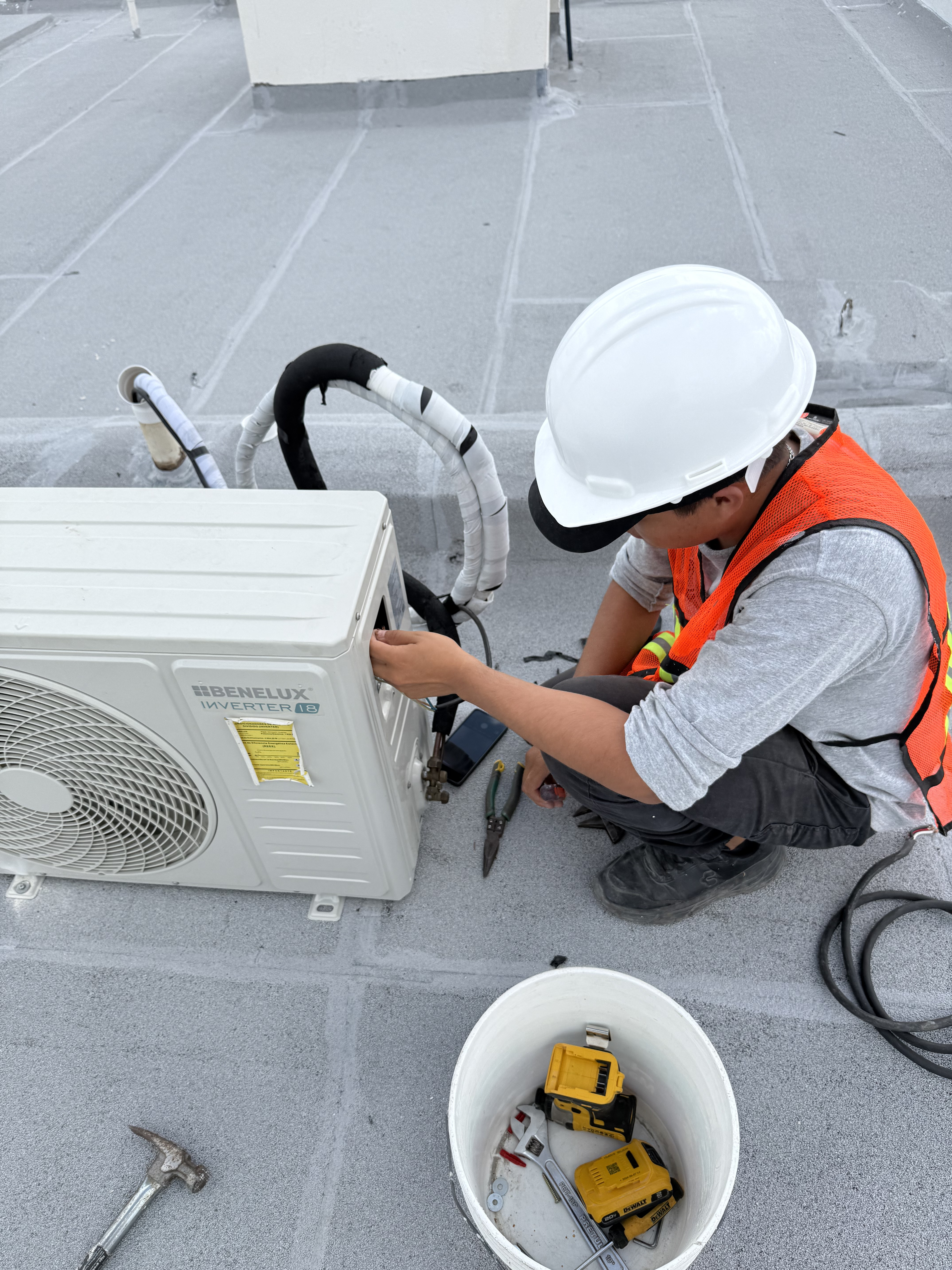 Fondo de obra en construcción